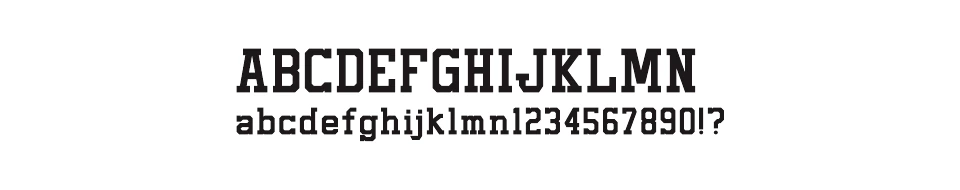 E-03 のフォント見本