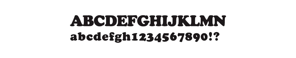 E-31 のフォント見本
