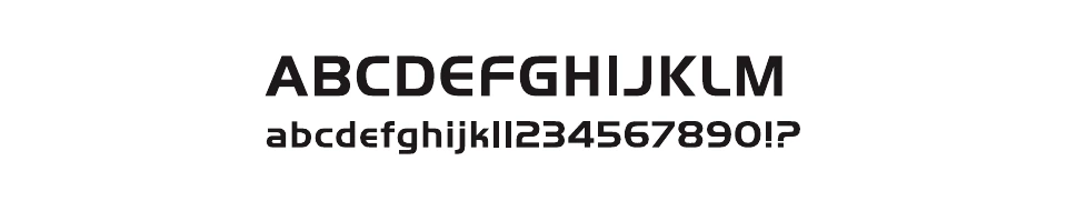 E-51 のフォント見本