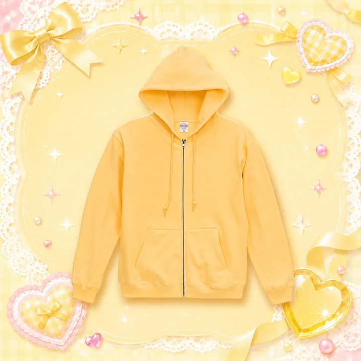 ジップアップパーカーの商品画像